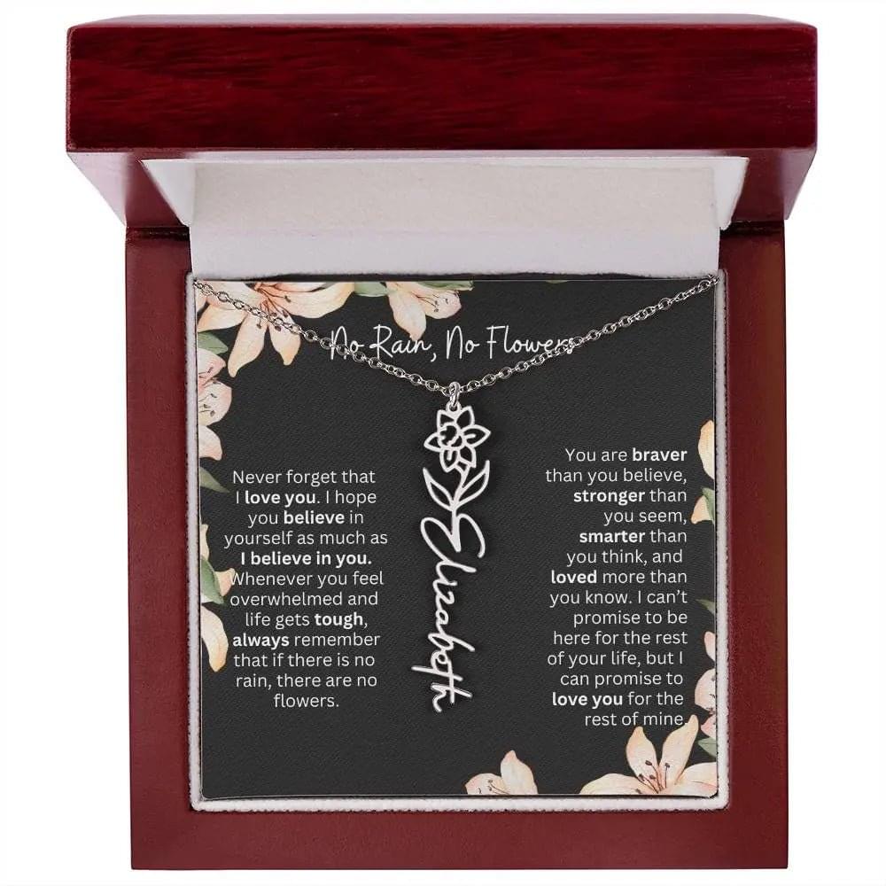 To My Daughter From Dad Necklace