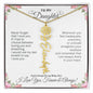Birth Flower Necklace for Mom | Meaningful Mother's Day Gift from Daughter