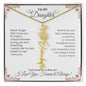 Birth Flower Necklace for Mom | Meaningful Mother's Day Gift from Daughter