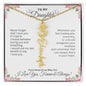 Birth Flower Necklace for Mom | Meaningful Mother's Day Gift from Daughter