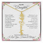 Birth Flower Necklace for Mom | Meaningful Mother's Day Gift from Daughter