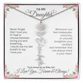 Birth Flower Necklace for Mom | Meaningful Mother's Day Gift from Daughter
