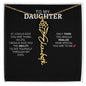 Birth Flower Necklace | Emotional Send Off Gift for Daughter Leaving for College