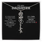 Birth Flower Necklace | Emotional Send Off Gift for Daughter Leaving for College