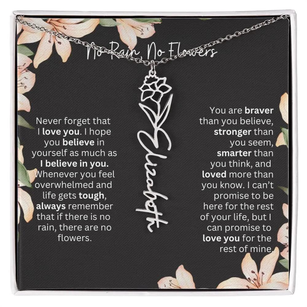 To My Daughter Necklace