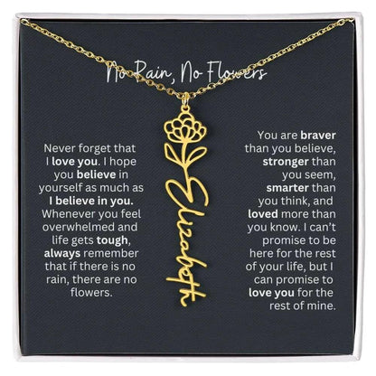 To My Daughter Necklace From Dad