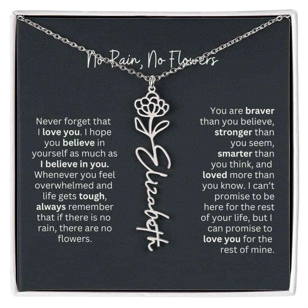 To My Daughter Necklace From Dad