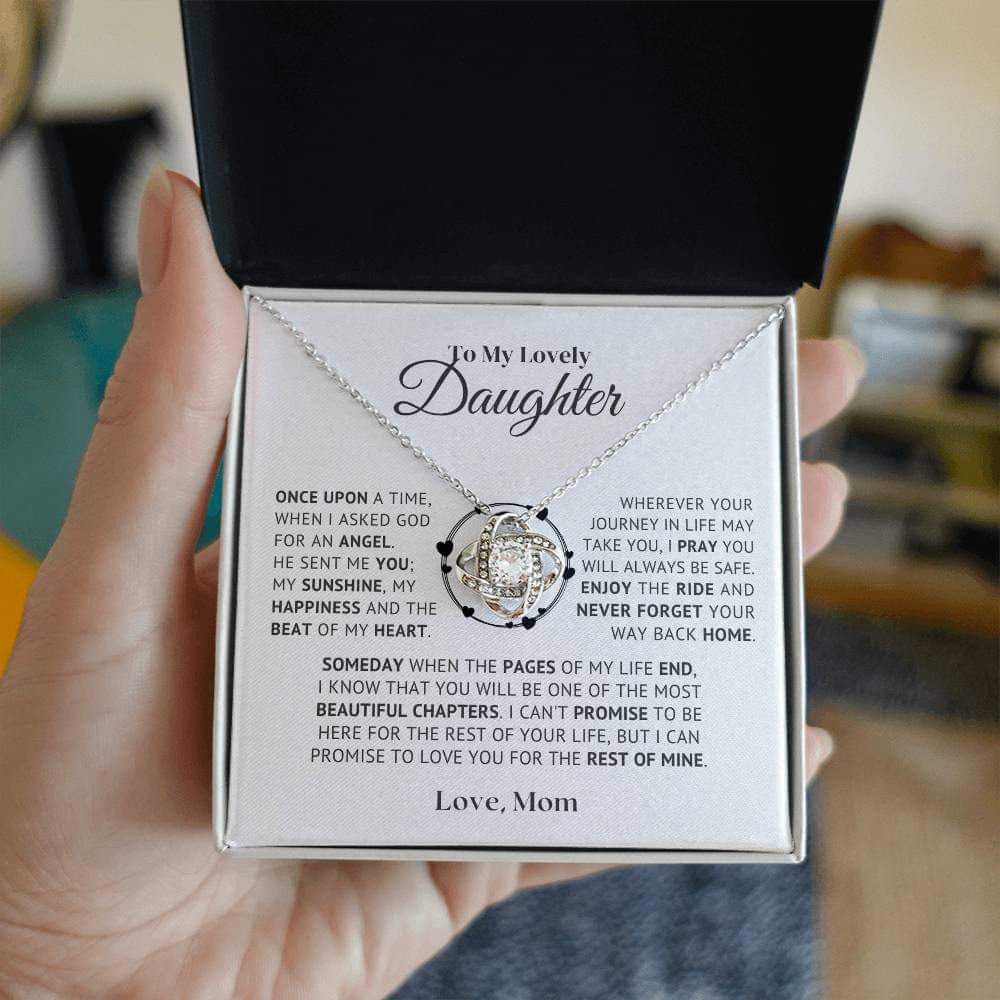 to my daughter necklace from mom