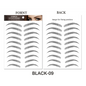 Trendy Waterproof  1 Piece Hair-liked Authentic Eyebrow Tattoo Sticker Waterproof Cosmetics Long Lasting Makeup False Eyebrows Stickers