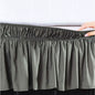 Undercliff Easy Wrap Elastic Ruffled 16 Bed Skirt
