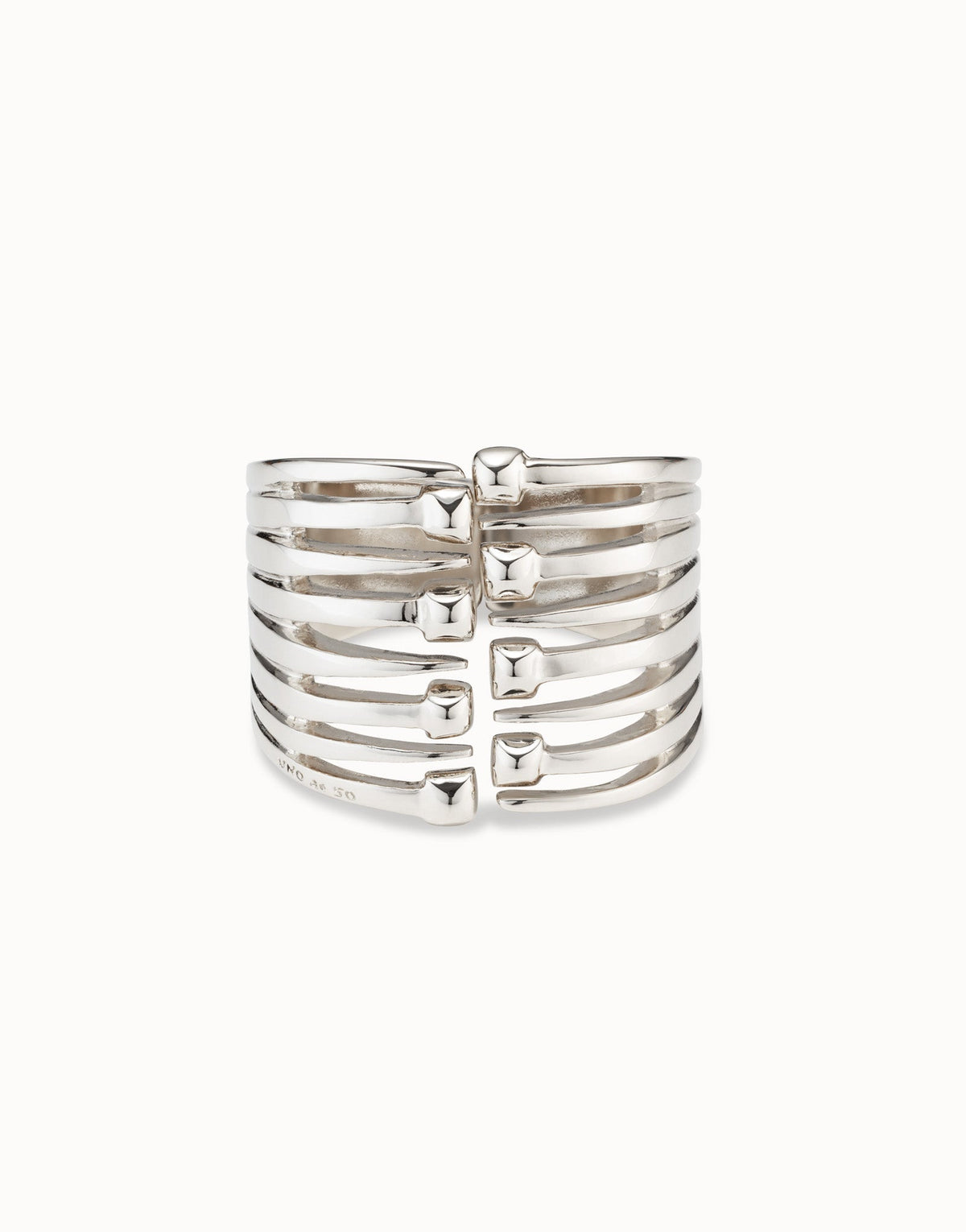 Uno de 50 Bangle bracelet with multiple nail heads