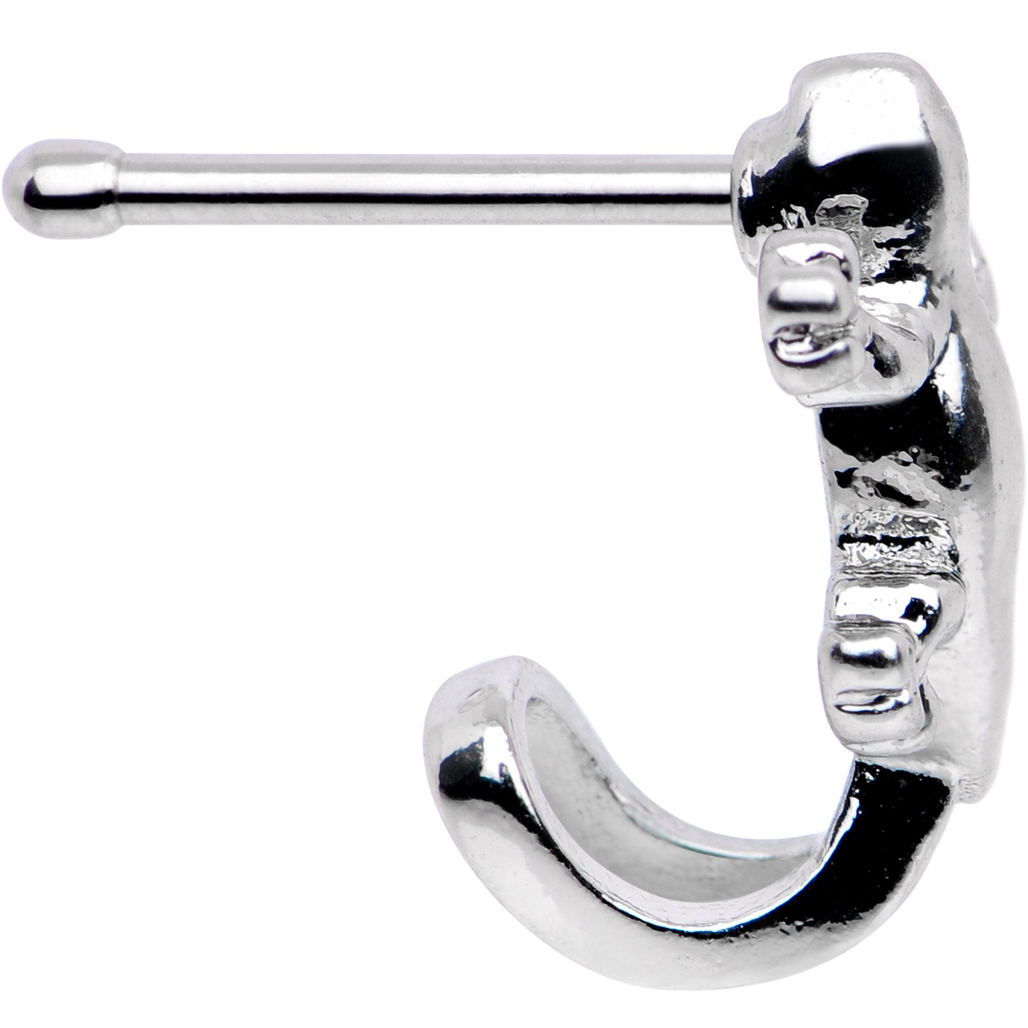 20G 1/4 Desert Lizard Nose Bone