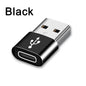 USB to Type-C Adapter | USB 3.0 / 2.0 Male to Type-C Female Converter for Charging and Data Sync