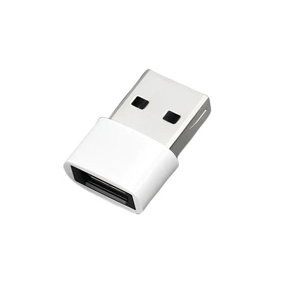 USB to Type-C Adapter | USB 3.0 / 2.0 Male to Type-C Female Converter for Charging and Data Sync