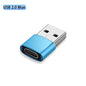 USB to Type-C Adapter | USB 3.0 / 2.0 Male to Type-C Female Converter for Charging and Data Sync