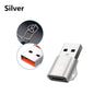 USB to Type-C Adapter | USB 3.0 / 2.0 Male to Type-C Female Converter for Charging and Data Sync