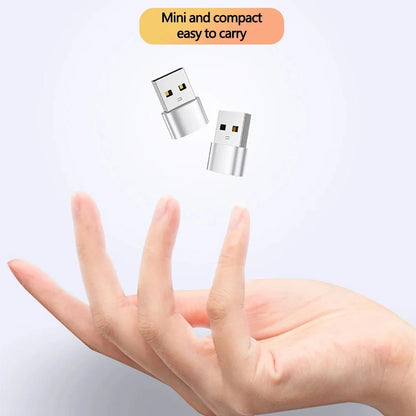 USB to Type-C Adapter | USB 3.0 / 2.0 Male to Type-C Female Converter for Charging and Data Sync