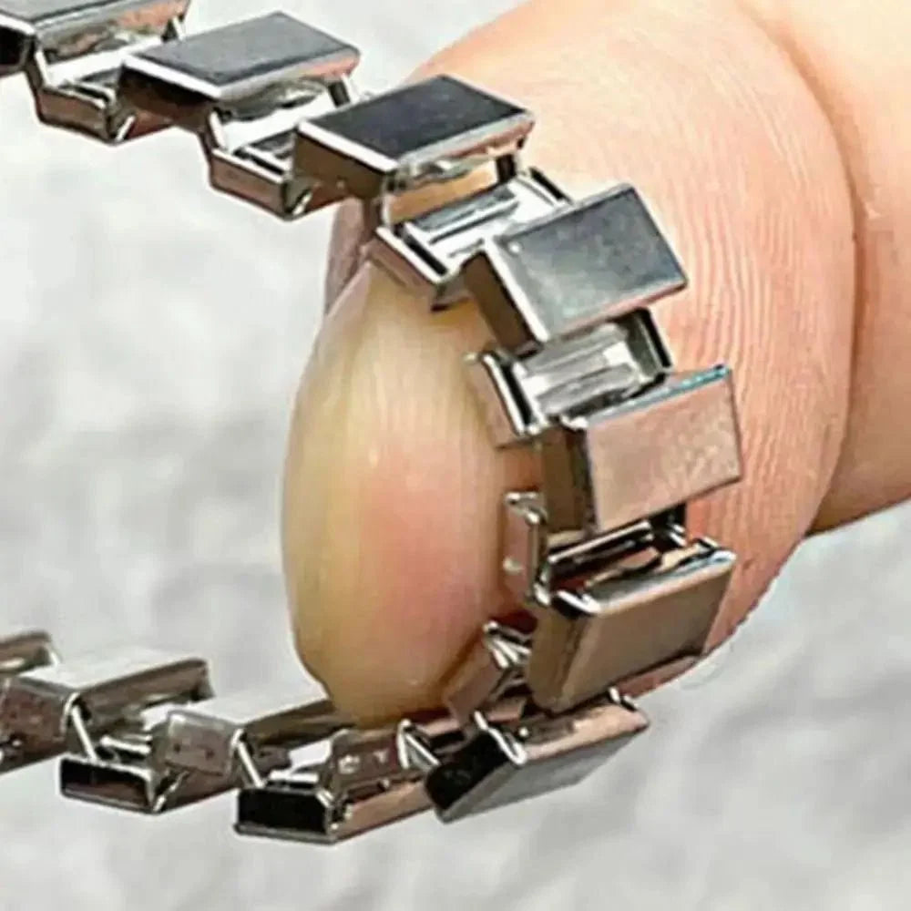 Vintage Punk Finger Watch Ring | Roman Numeral Quartz Mini Clock Jewelry