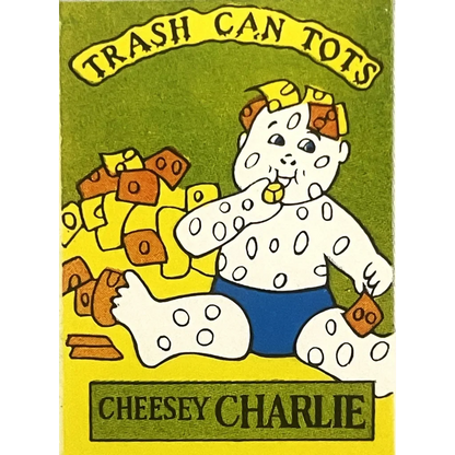 Trash Can Tots Complete Series Stickers 🗑️ Vintage 1980s NOS Vending Set, 10 Strips / 30 Characters