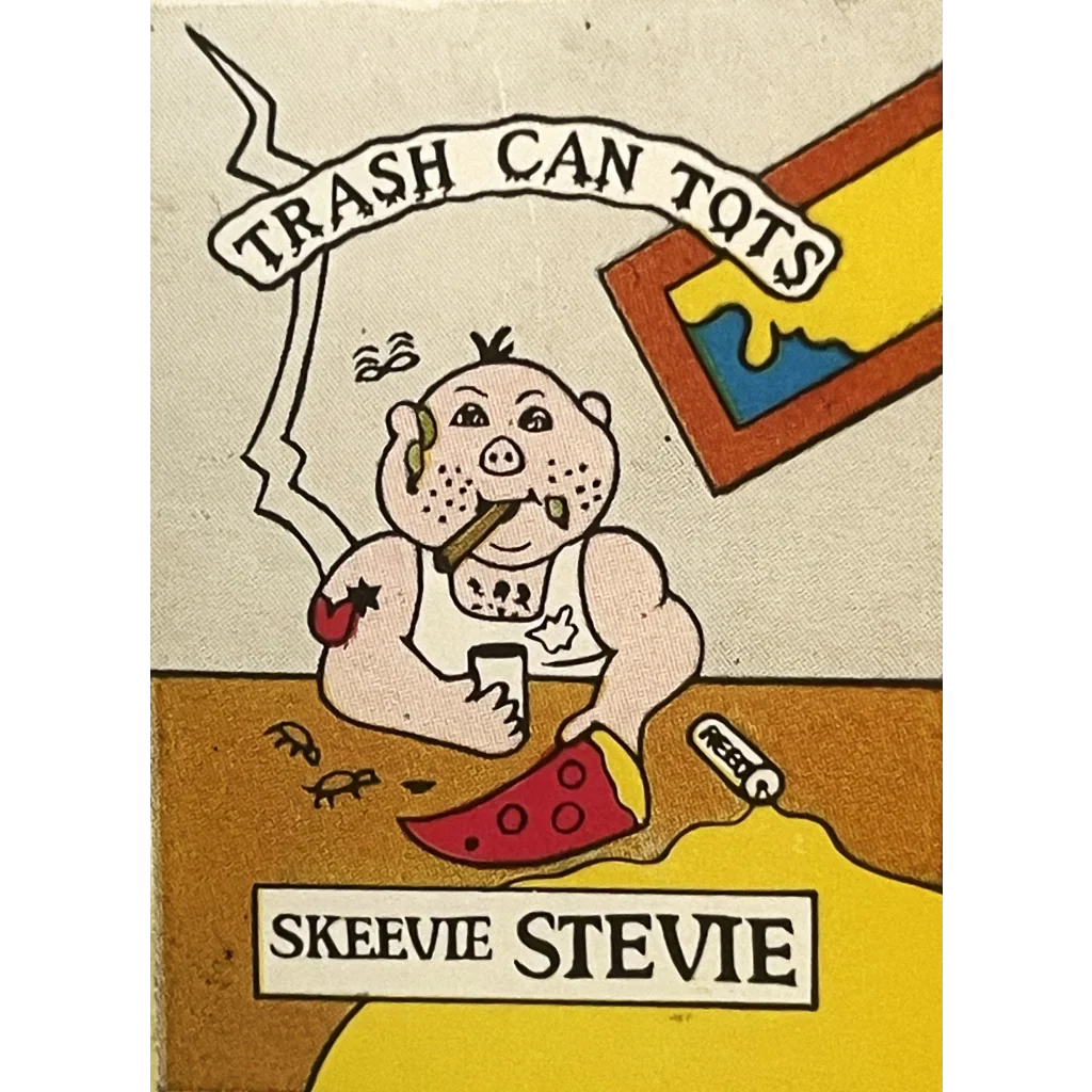 Trash Can Tots Complete Series Stickers 🗑️ Vintage 1980s NOS Vending Set, 10 Strips / 30 Characters