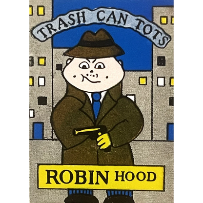 Trash Can Tots Complete Series Stickers 🗑️ Vintage 1980s NOS Vending Set, 10 Strips / 30 Characters