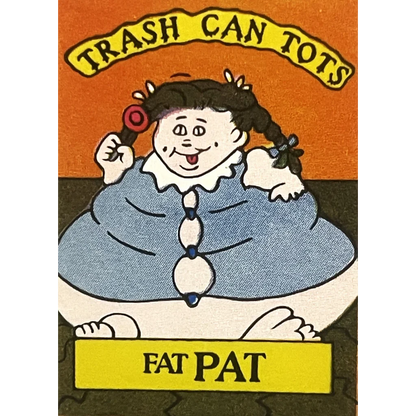 Trash Can Tots Complete Series Stickers 🗑️ Vintage 1980s NOS Vending Set, 10 Strips / 30 Characters