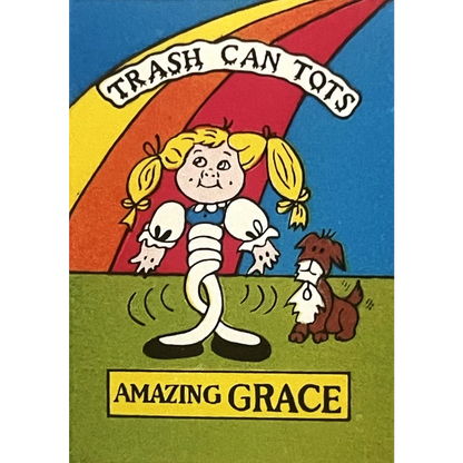 Trash Can Tots Complete Series Stickers 🗑️ Vintage 1980s NOS Vending Set, 10 Strips / 30 Characters