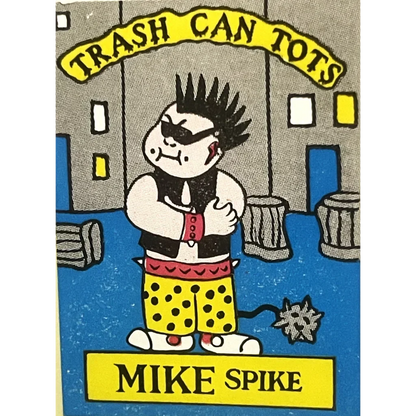 Trash Can Tots Complete Series Stickers 🗑️ Vintage 1980s NOS Vending Set, 10 Strips / 30 Characters
