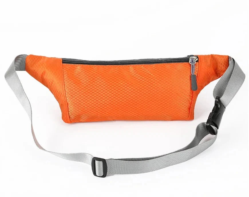 Waterproof Sports Waist Bag – Lightweight Chest & Shoulder Zip Pouch