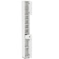 Freestanding Slim Bathroom Cabinet with Drawer and Adjustable Shelves