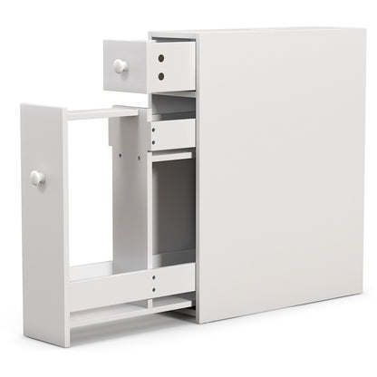 Black Bathroom Cabinet Space Saver Storage Organizer