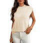 Women's Commuter Hoodie Knitted Sweater Solid Color Female