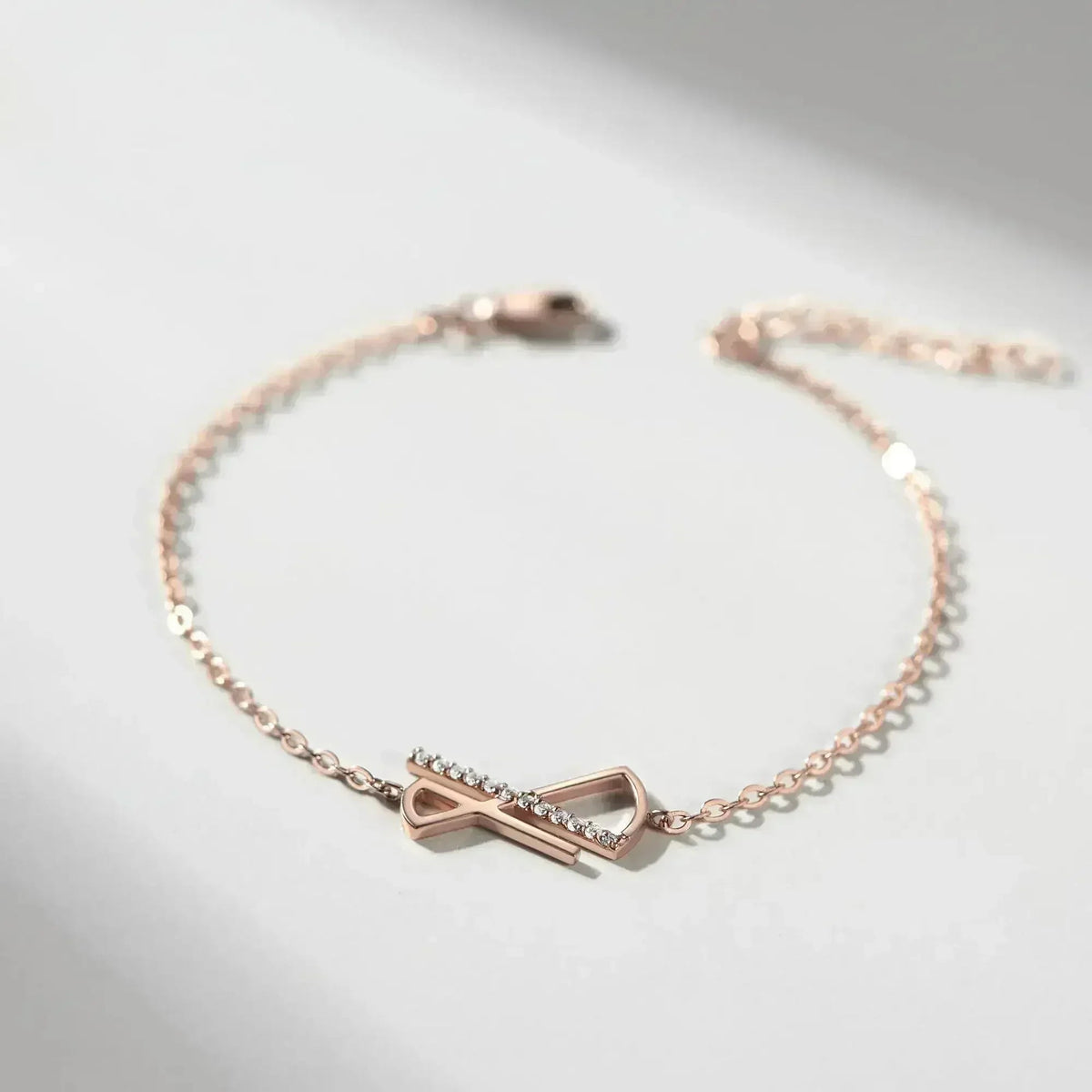 Infintity Charm Bracelet, Silver Infinite Jewelry, Stone Bracelet Fot
